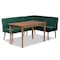 Baxton Studio 47.25 W, 27.75 H, Fabric "100% Polyester", Plywood, MDF, LVL, Foam, Rubber Wood 214-11962-9305-ZORO - alternate 10